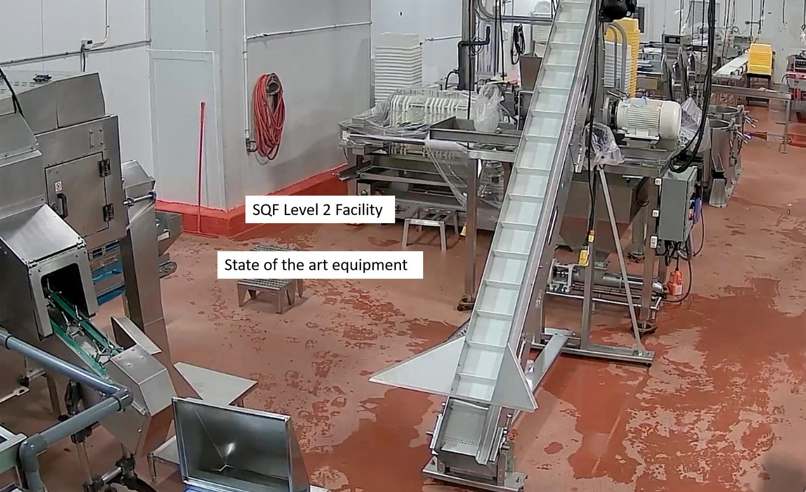 Cold-pressed juice production facility